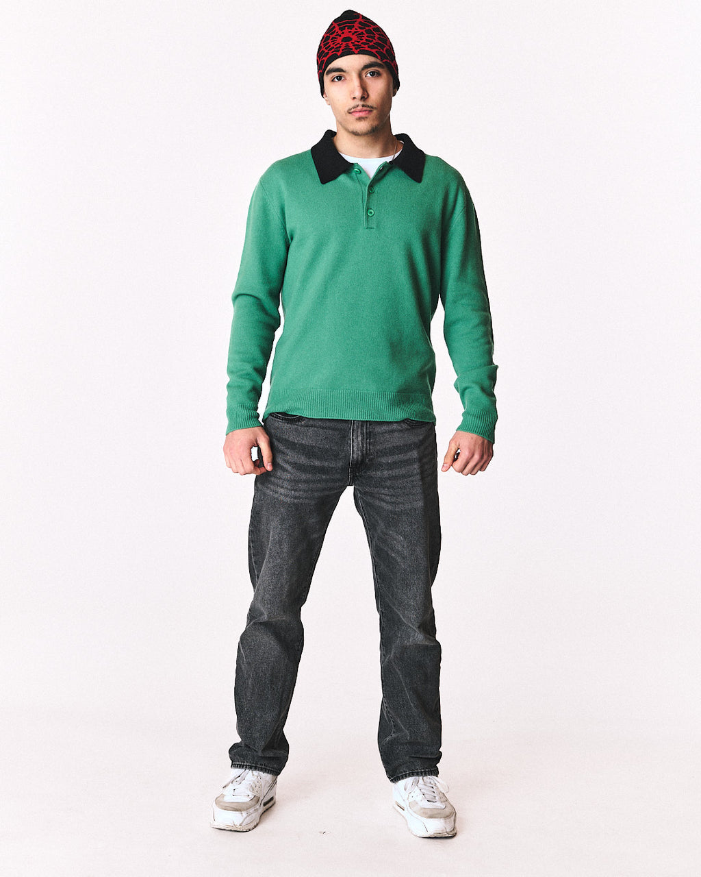 Leorosa | PULLOVER Green, Salvo Polo N°007