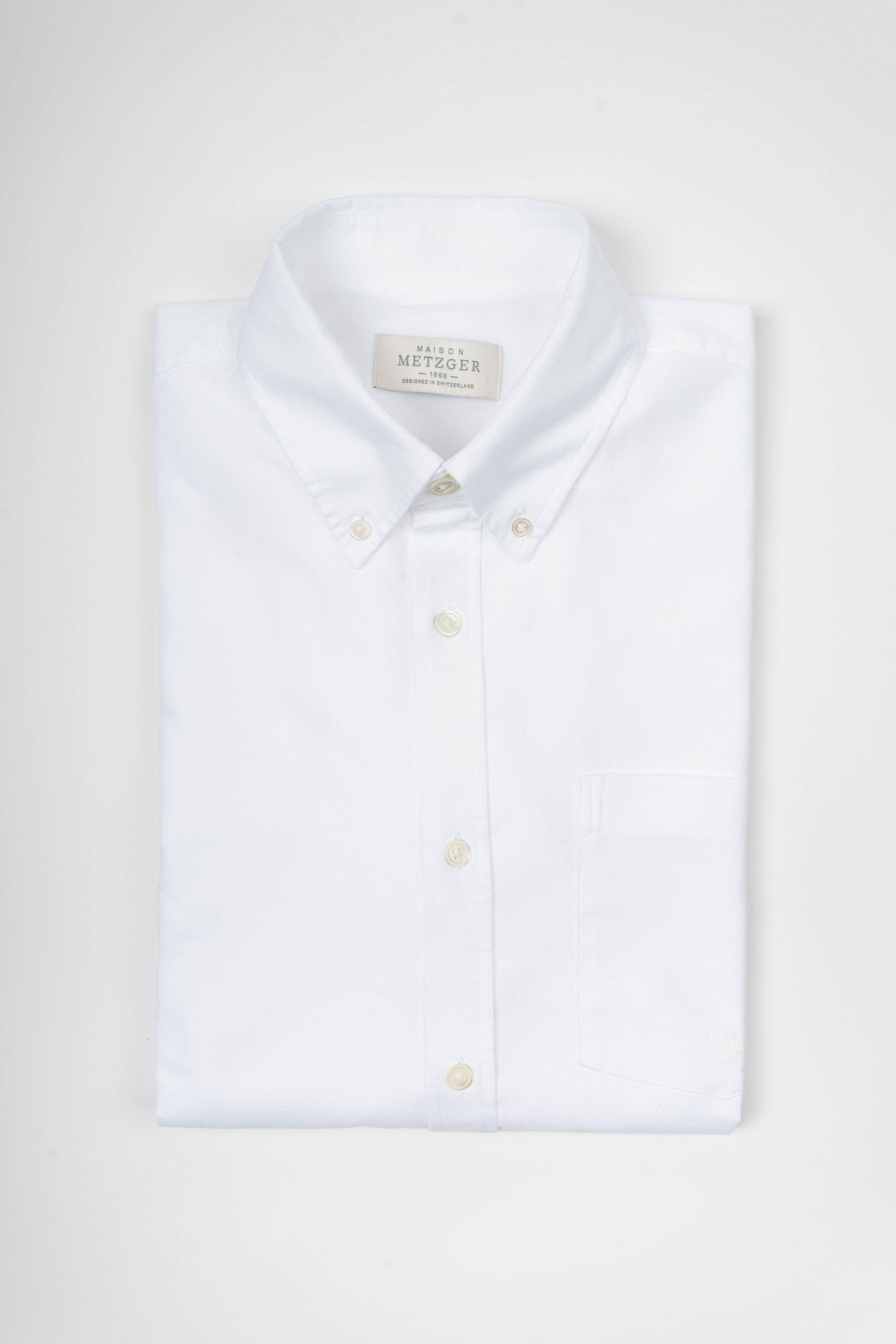 Maison Metzger | M2 – Oxford Shirt White