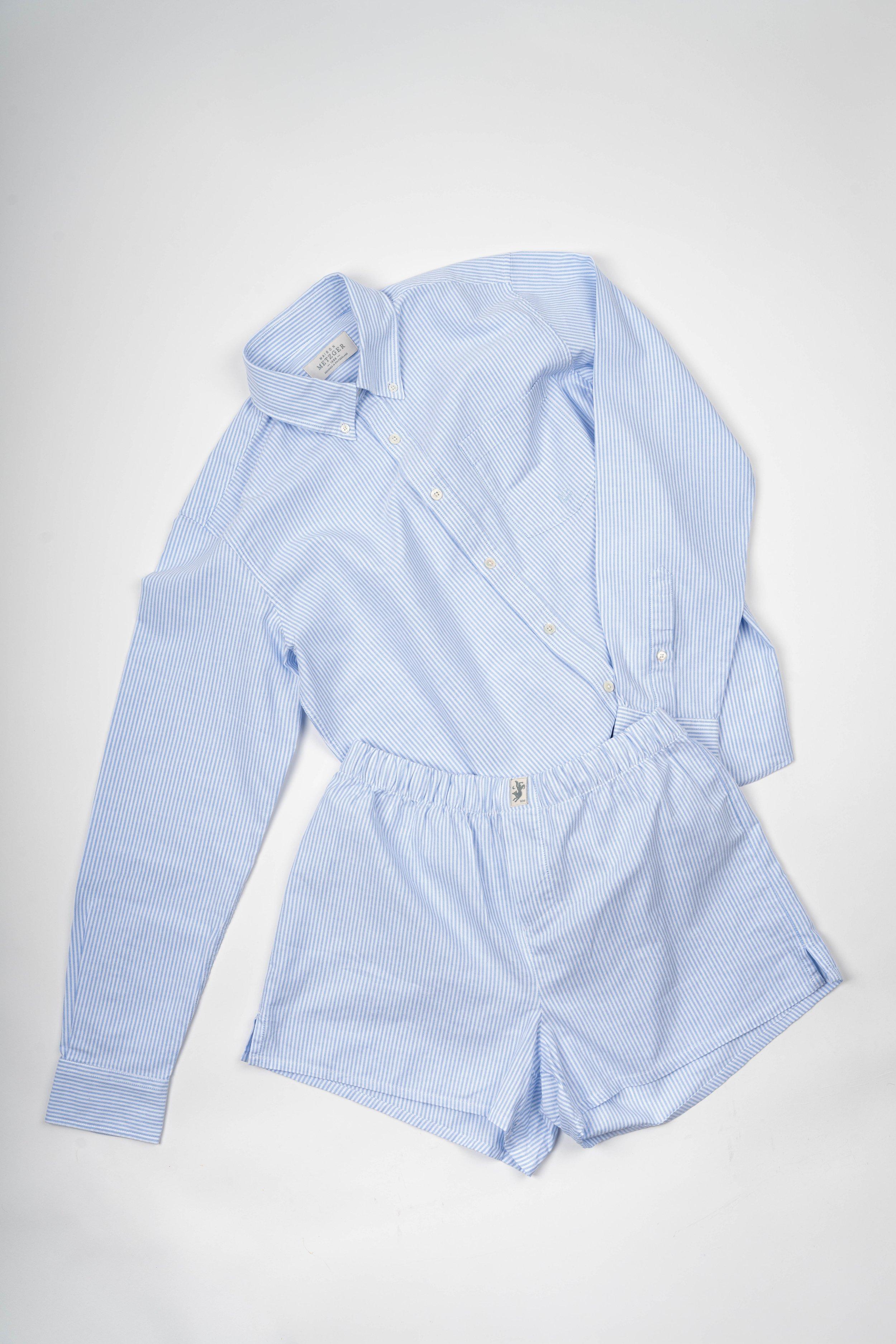 Maison Metzger | MM – Oxford Shorts Striped