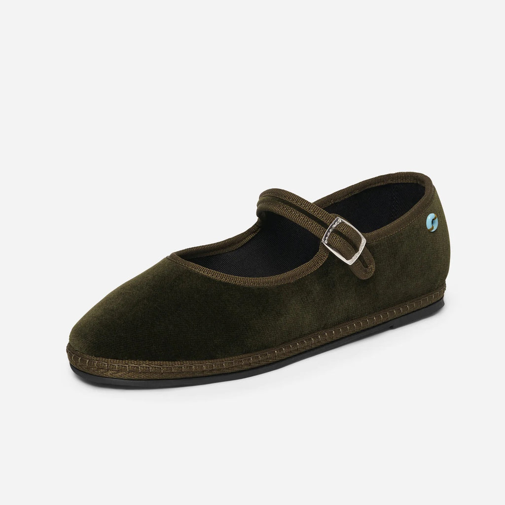 Piedàterre Venezia | Mary Jane - Verde Loden