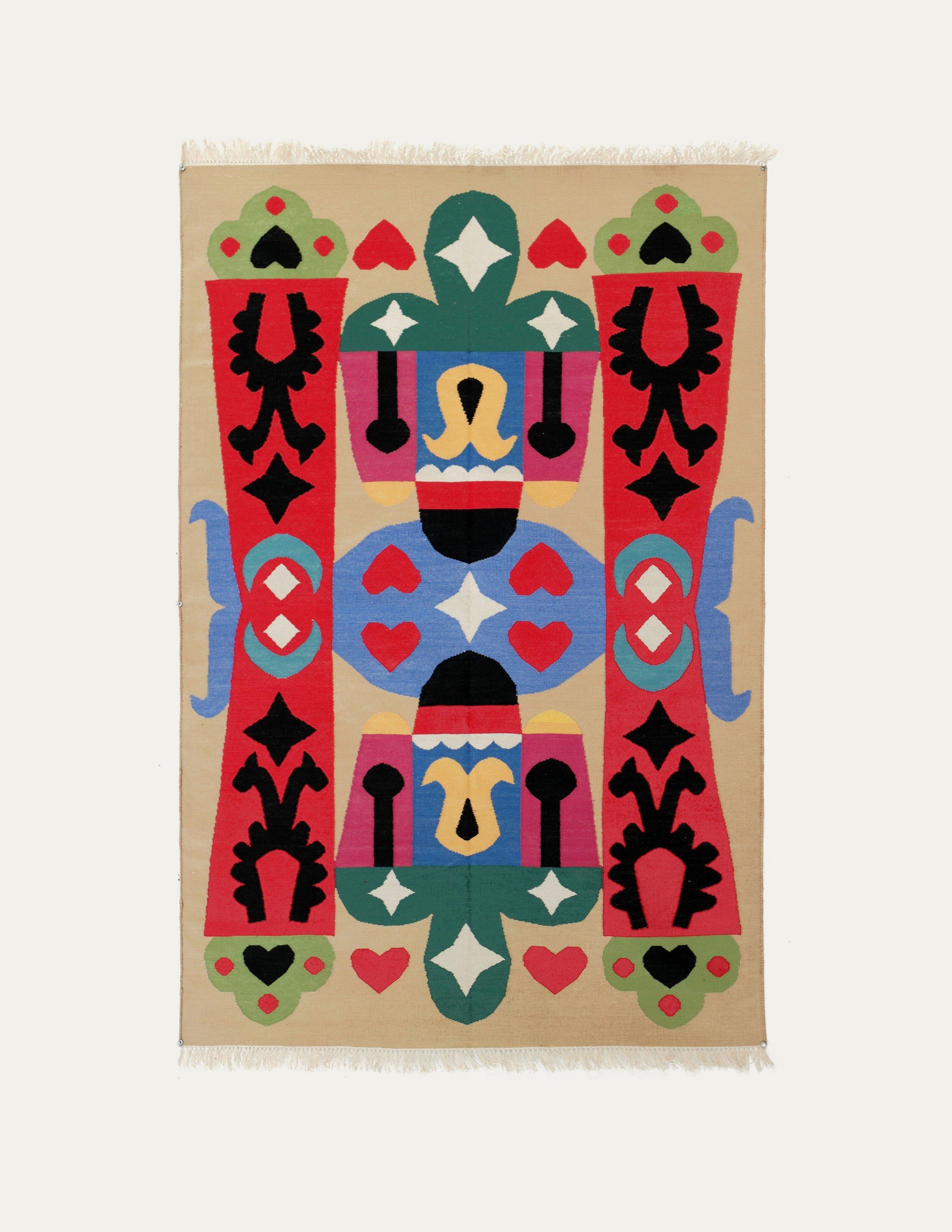 Sonnhild Kestler | Kelim Cotton 160x108cm (N°08)