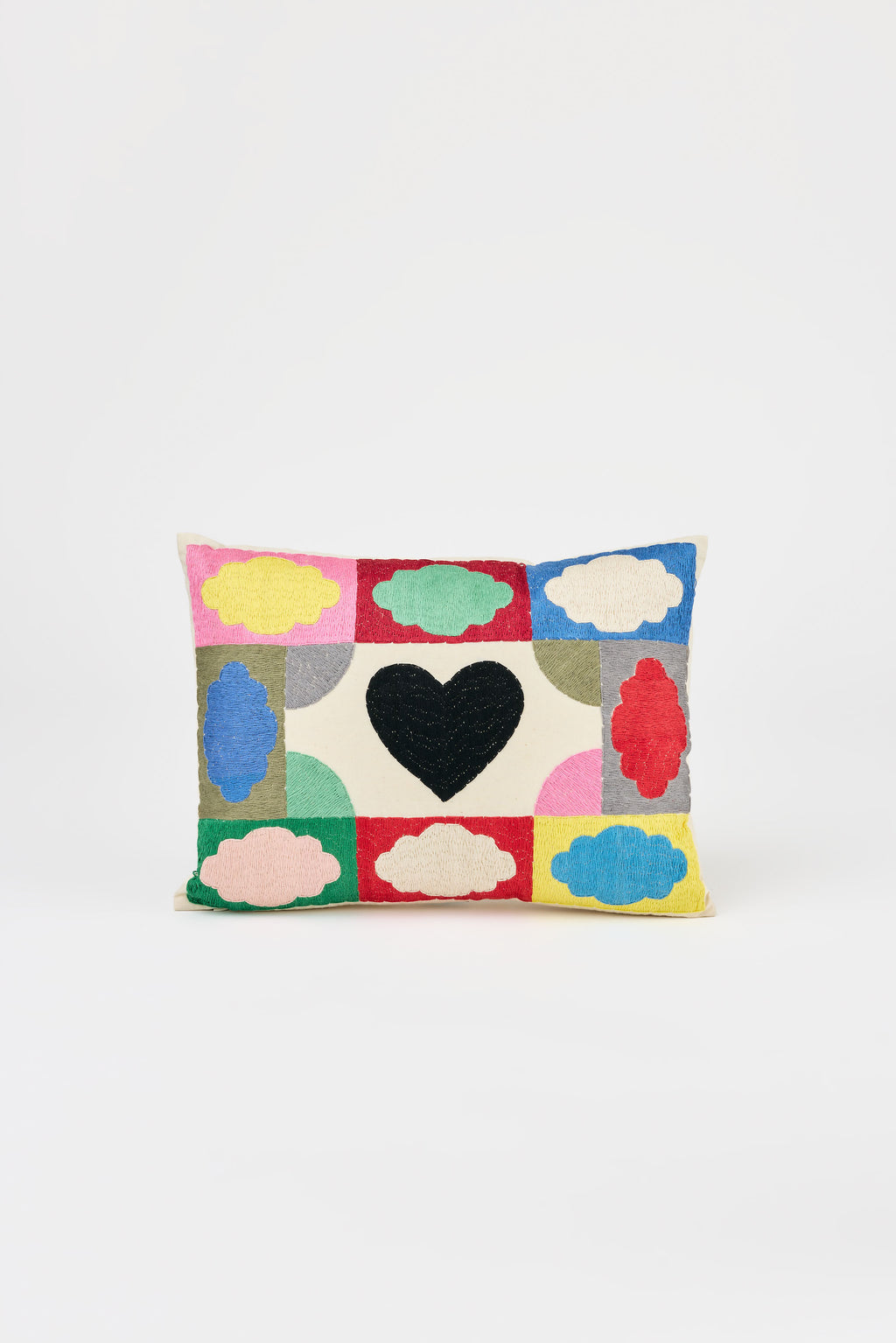 Sonnhild Kestler | Pillow Cotton embroidered 30x40cm (PE-6)