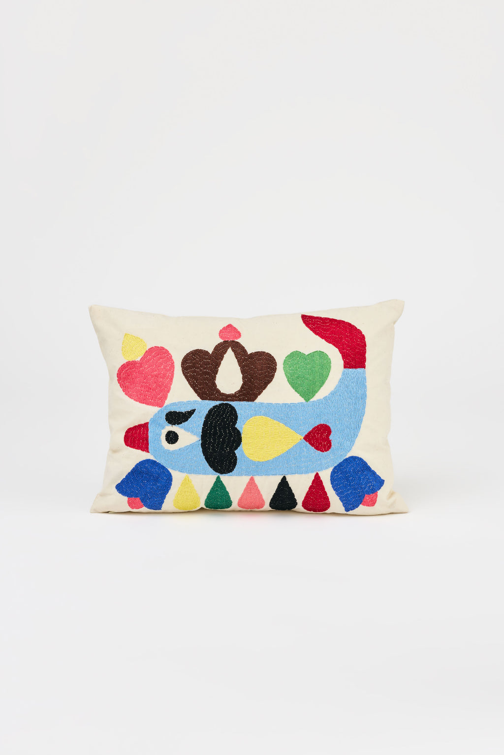 Sonnhild Kestler | Pillow Cotton embroidered 30x40cm (PE-Y1)