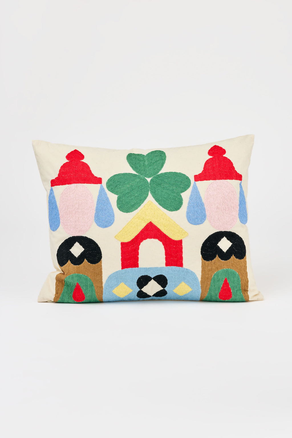 Sonnhild Kestler | Pillow Cotton embroidered 40x50cm (PE-15)