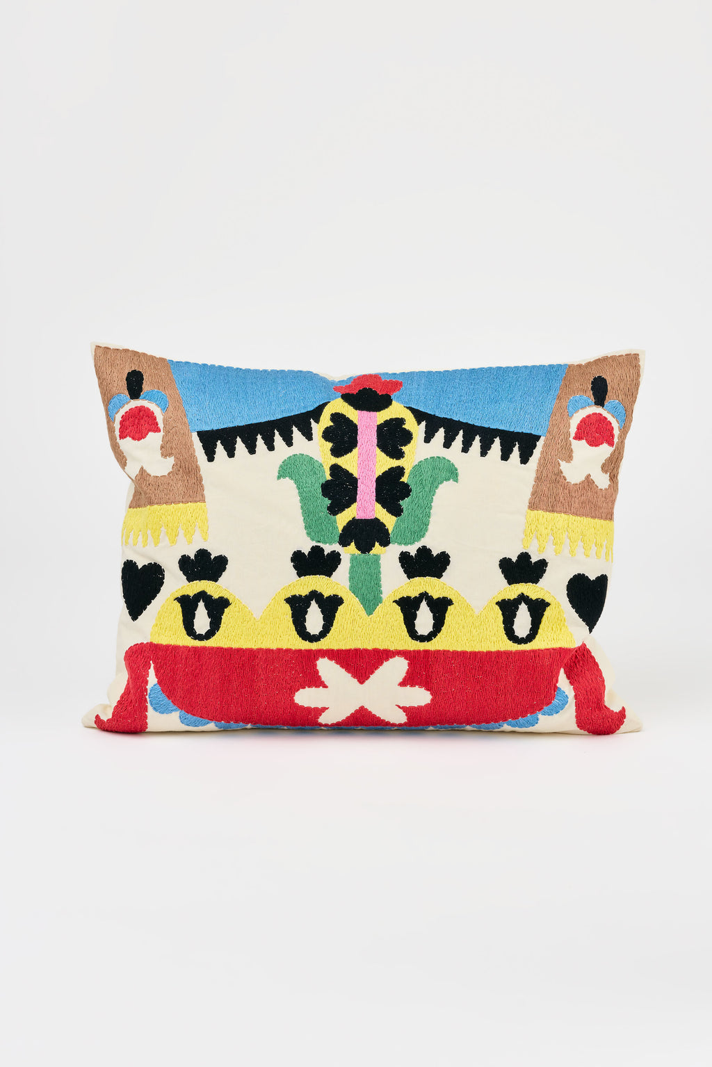 Sonnhild Kestler | Pillow Cotton embroidered 40x50cm (PE-4)