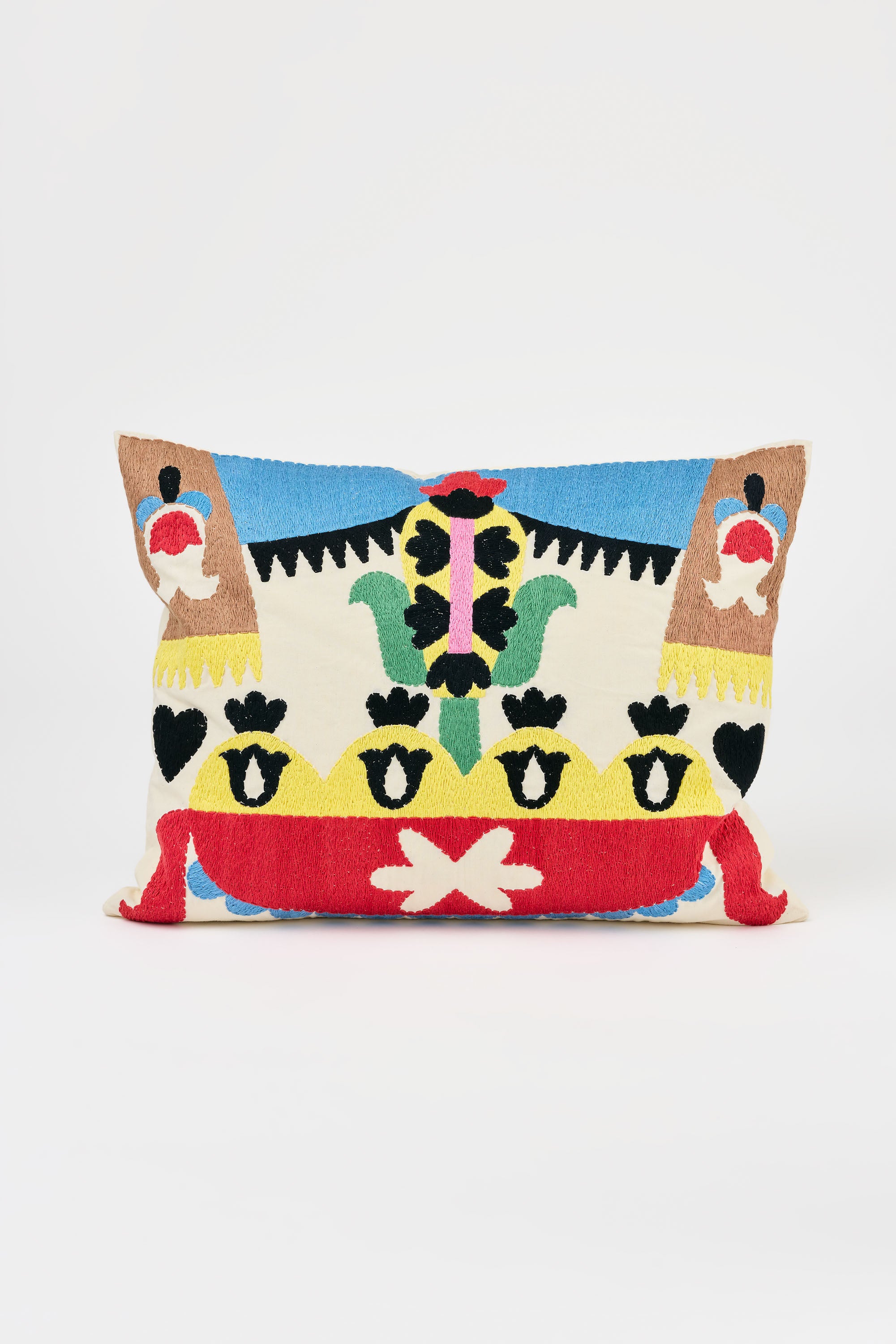 Sonnhild Kestler | Pillow Cotton embroidered 40x50cm (PE-4)
