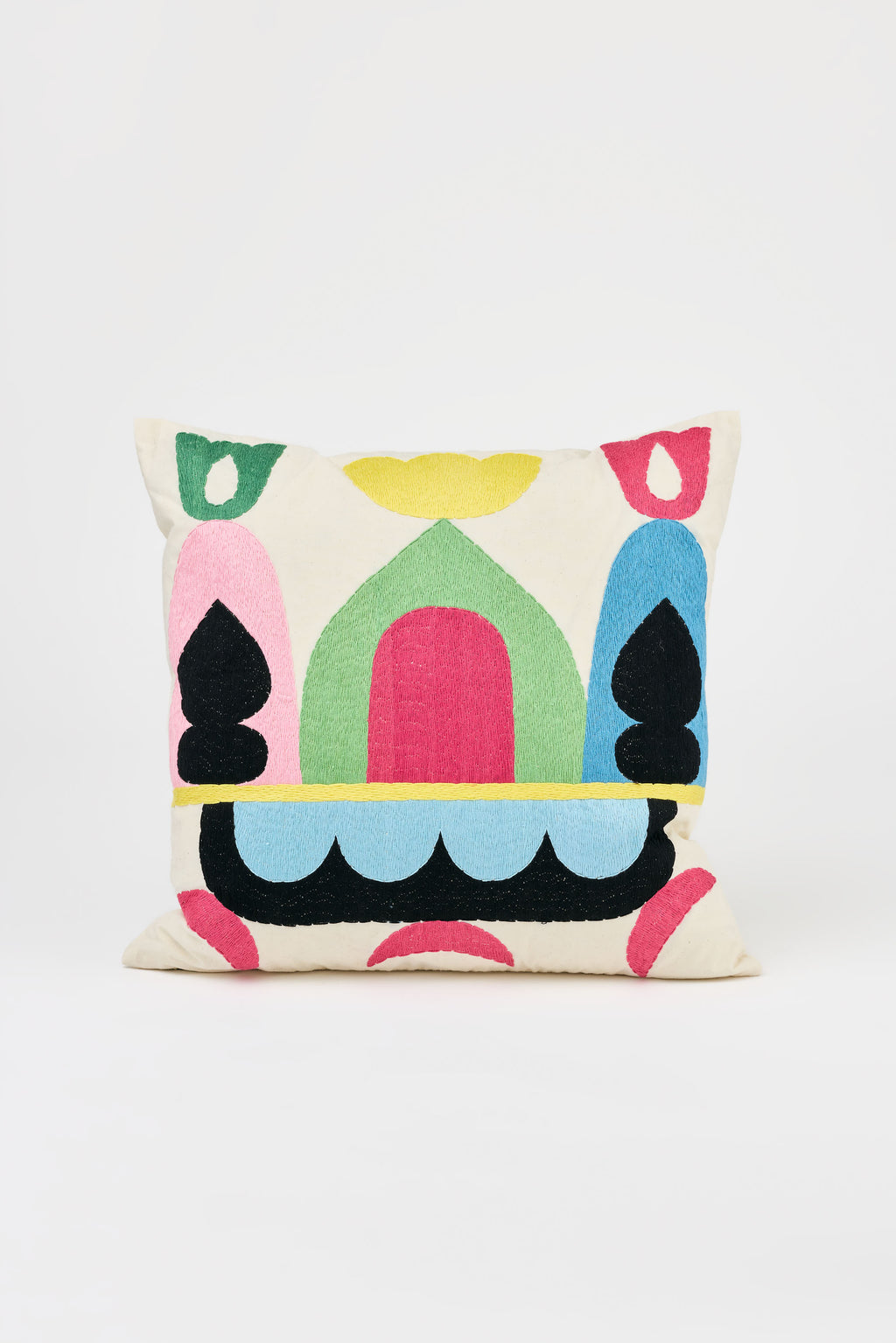 Sonnhild Kestler | Pillow Cotton embroidered 45x45cm (PE-X4)