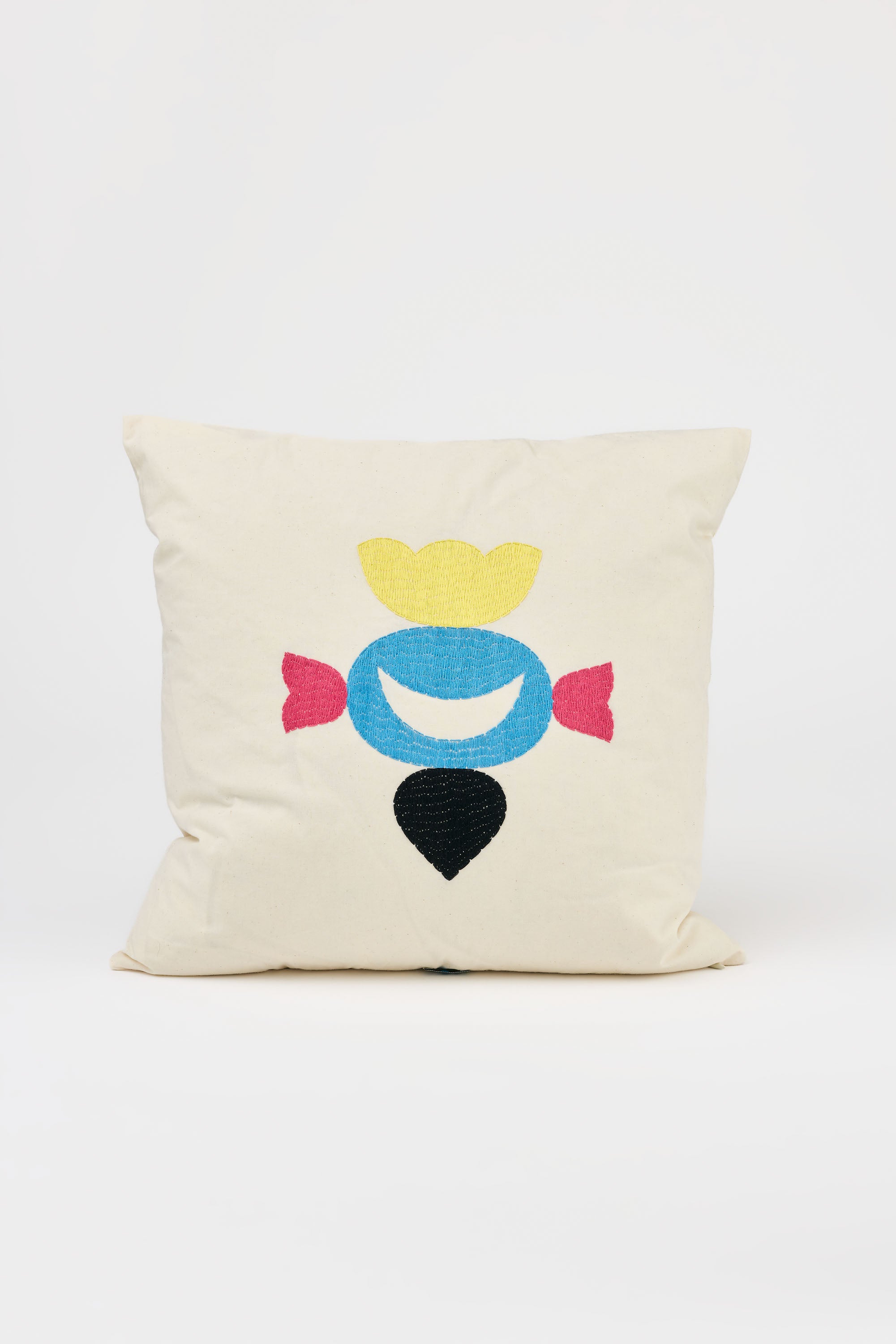 Sonnhild Kestler | Pillow Cotton embroidered 45x45cm (PE-X4)