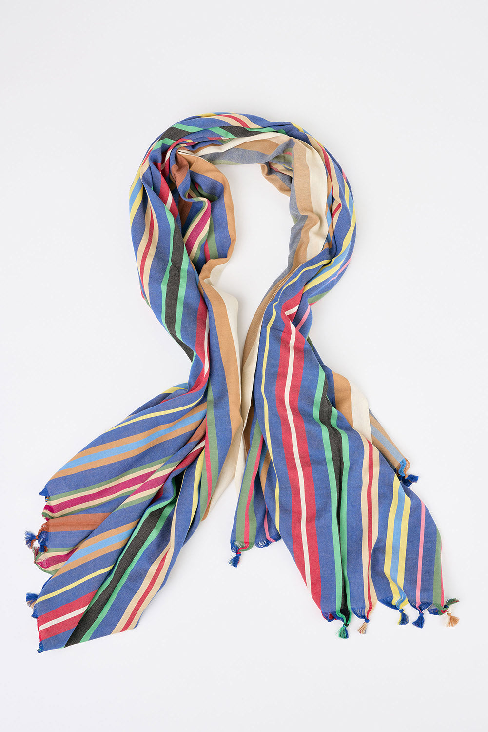 Sonnhild Kestler | Scarf Cotton (Blue)