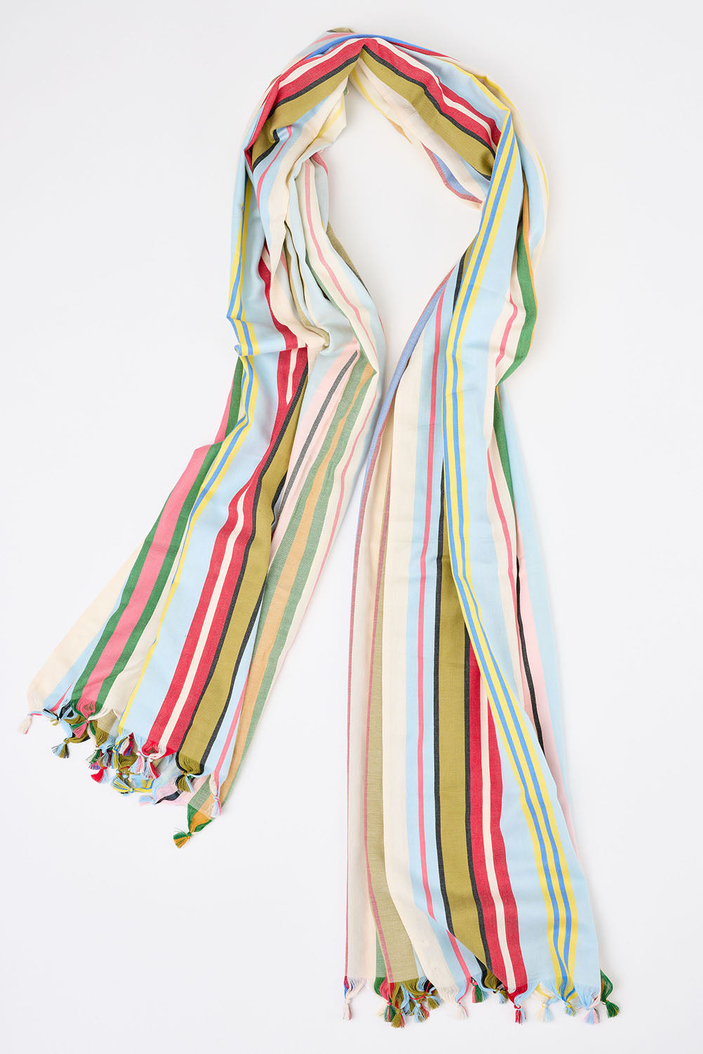Sonnhild Kestler | Scarf Cotton (Strong Pastel)