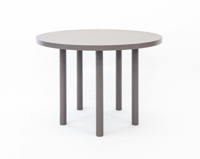 B4 Möbel | Table round – 90cm diameter – Orange Blast 