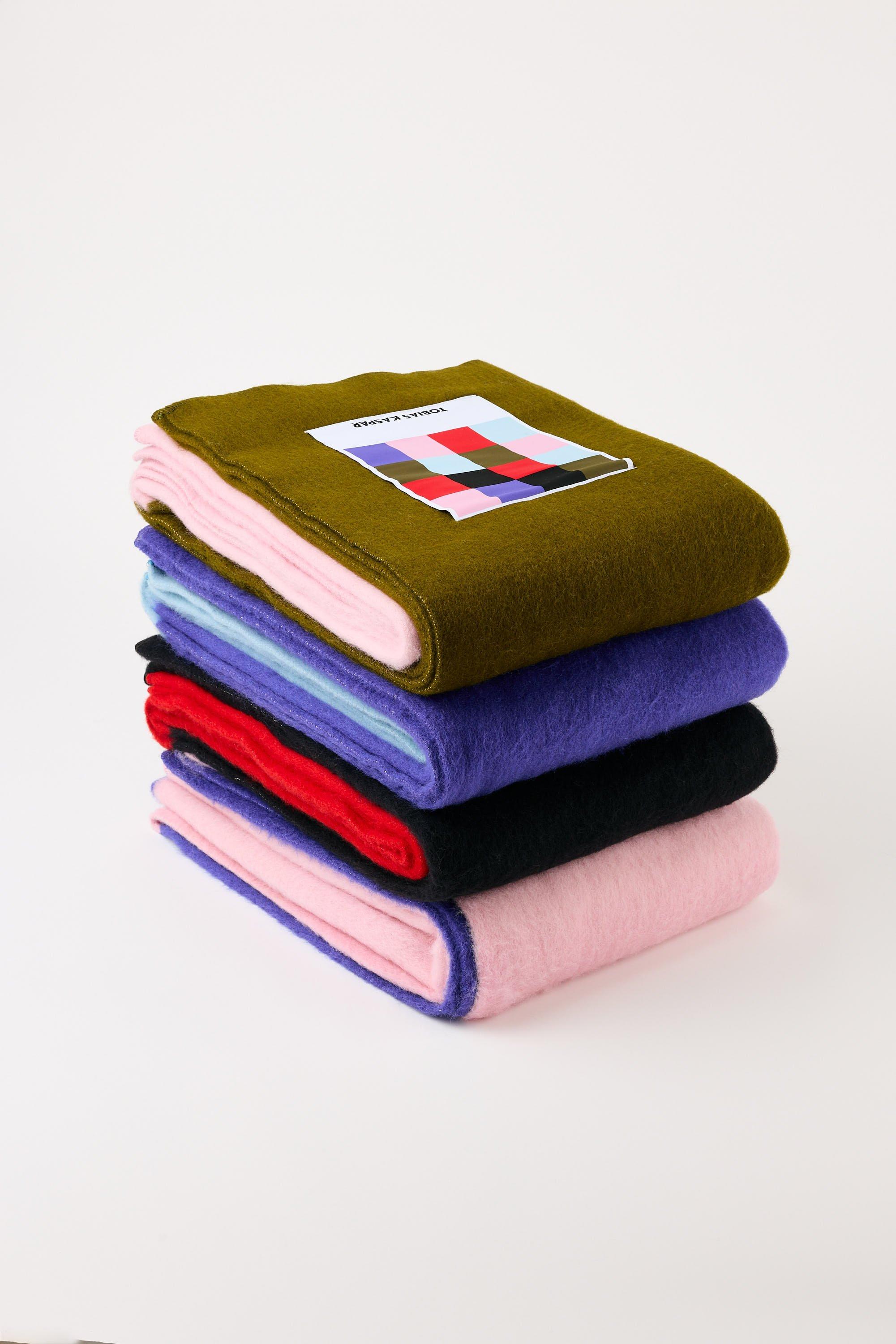 Tobias Kaspar | Duochrome Winter Blanket by Tobias Kaspar, 100% Wool