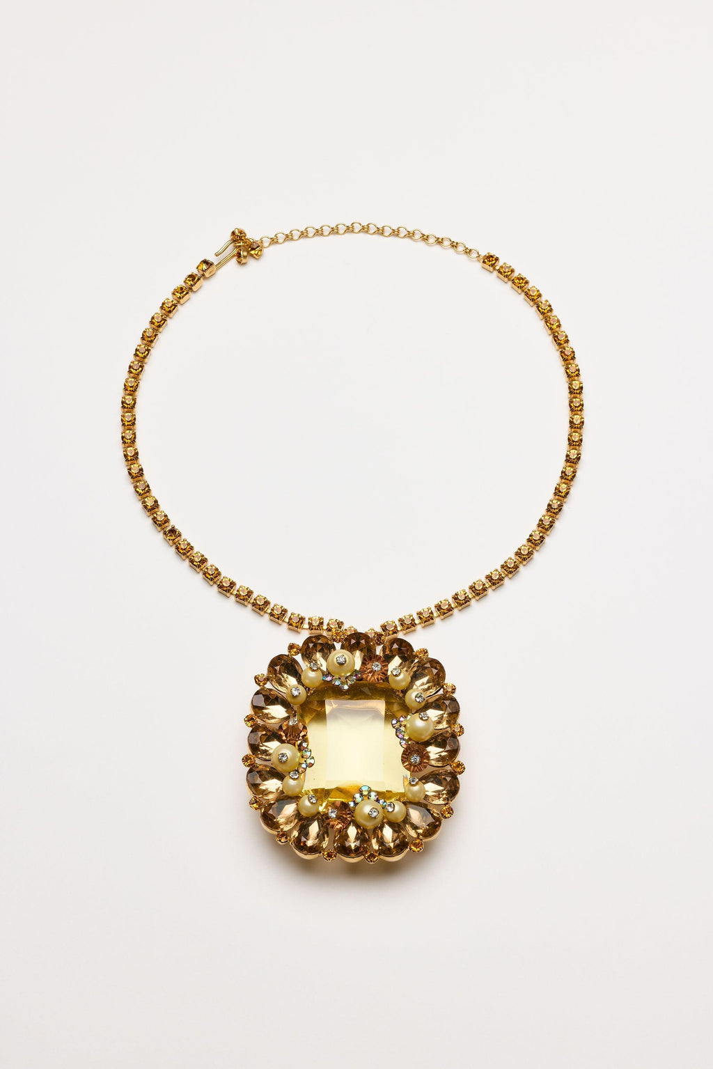 Vintage Costume Jewelry | Alice Caviness – Set Necklace and Earclips