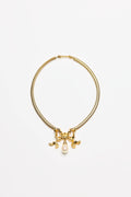 Vintage Costume Jewelry | Christian Dior – Necklace Bow and Pearl