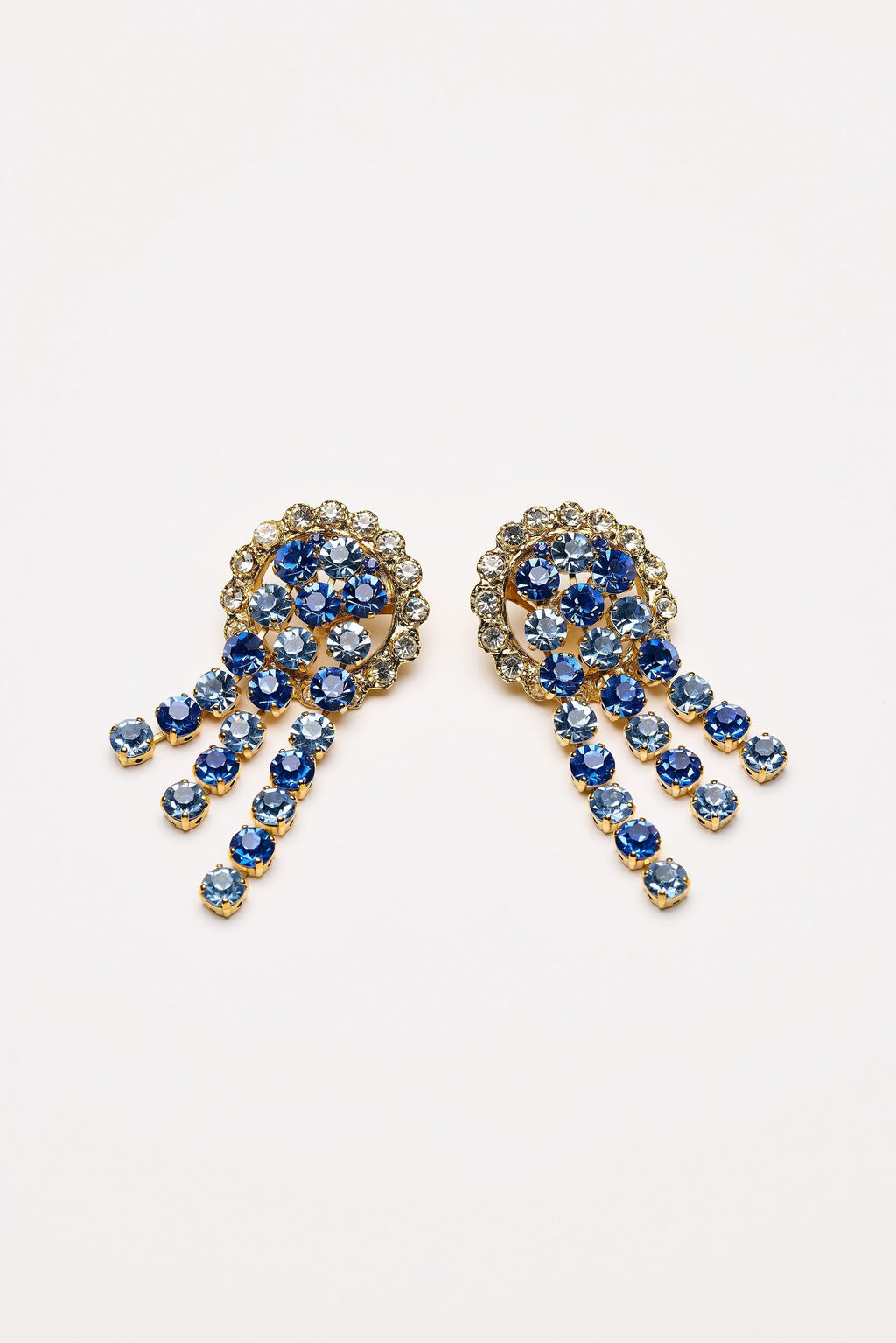 Vintage Costume Jewelry | De Liguoro – Demi Parure Rhinestones