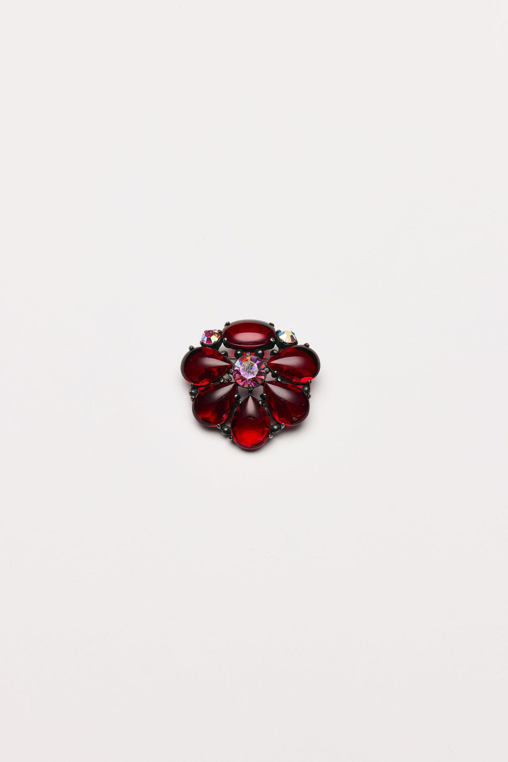 Vintage Costume Jewelry | Elsa Schiaparelli – Demi Parure Red