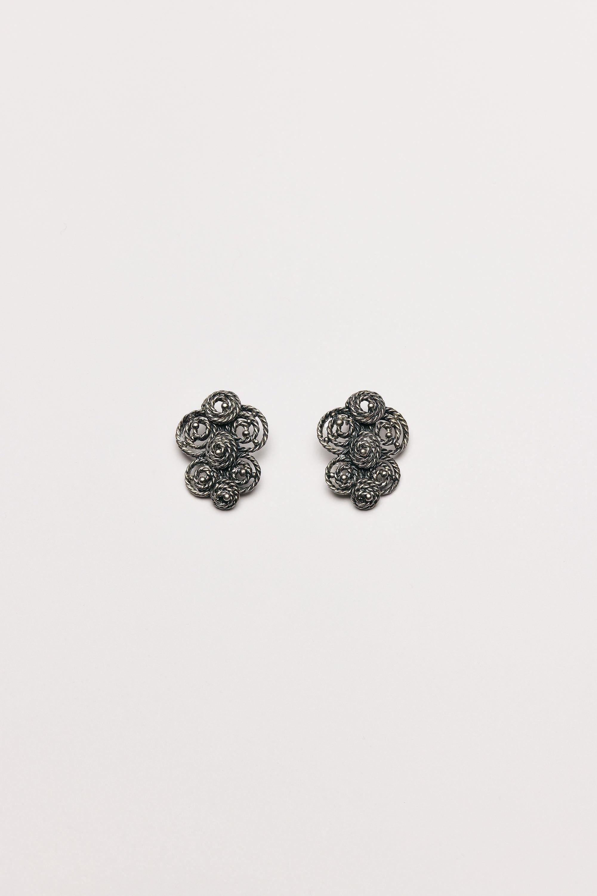 Vintage Costume Jewelry | Elsa Schiaparelli – Earclips Spirals