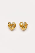 Vintage Costume Jewelry | Jacky de G. – Earclips Heart