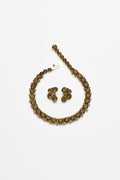 Vintage Costume Jewelry | Kramer of NY – Set Necklace and Earclips