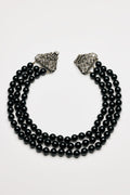 Vintage Costume Jewelry | Sharra Pagano – Necklace Three Row