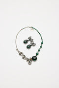Vintage Costume Jewelry | Tom Binns – Set Earclips and Collier