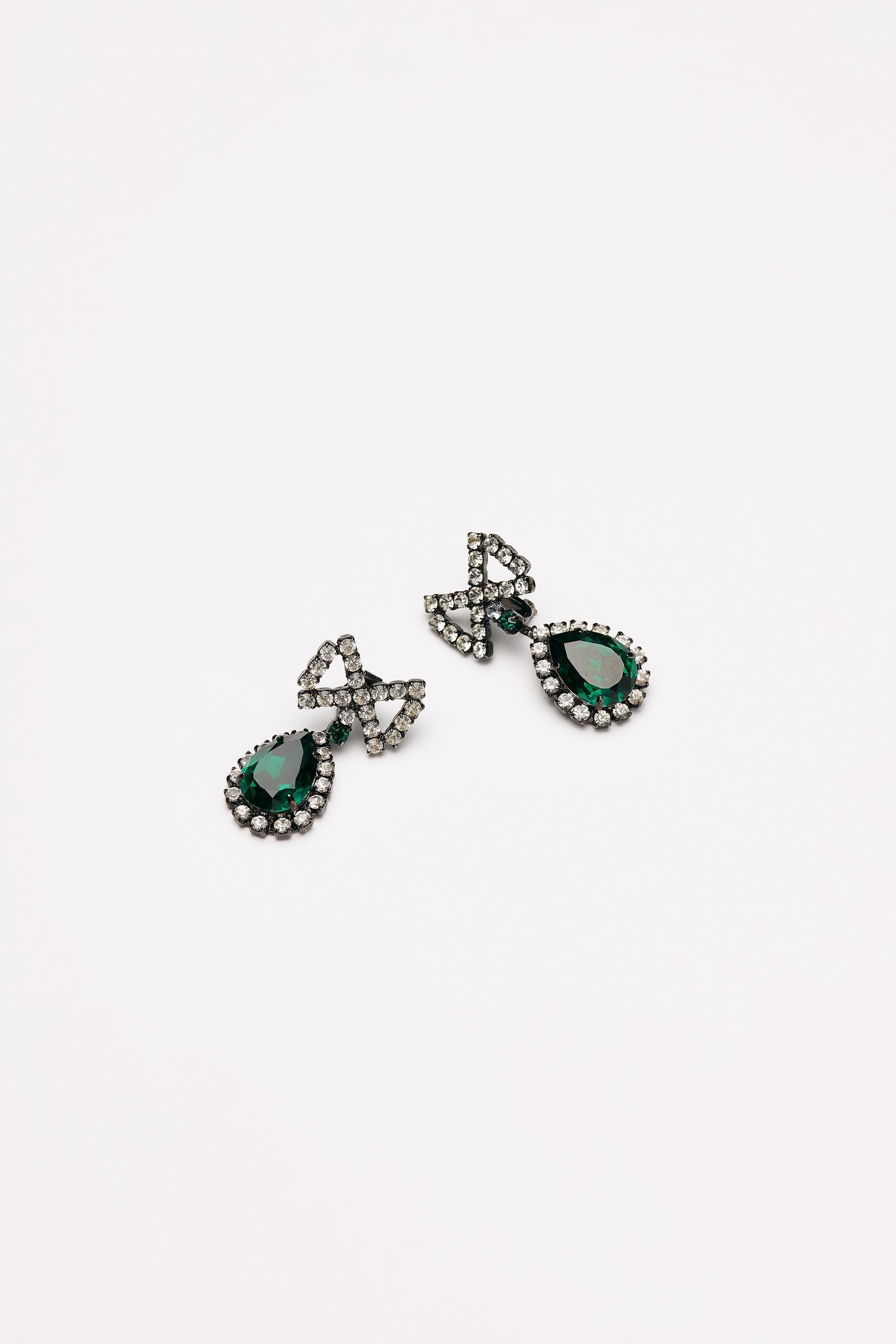 Vintage Costume Jewelry | Tom Binns – Set Earclips and Collier