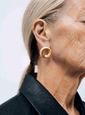 Yan Jiang Studio | Broken Edge - Donut Earrings