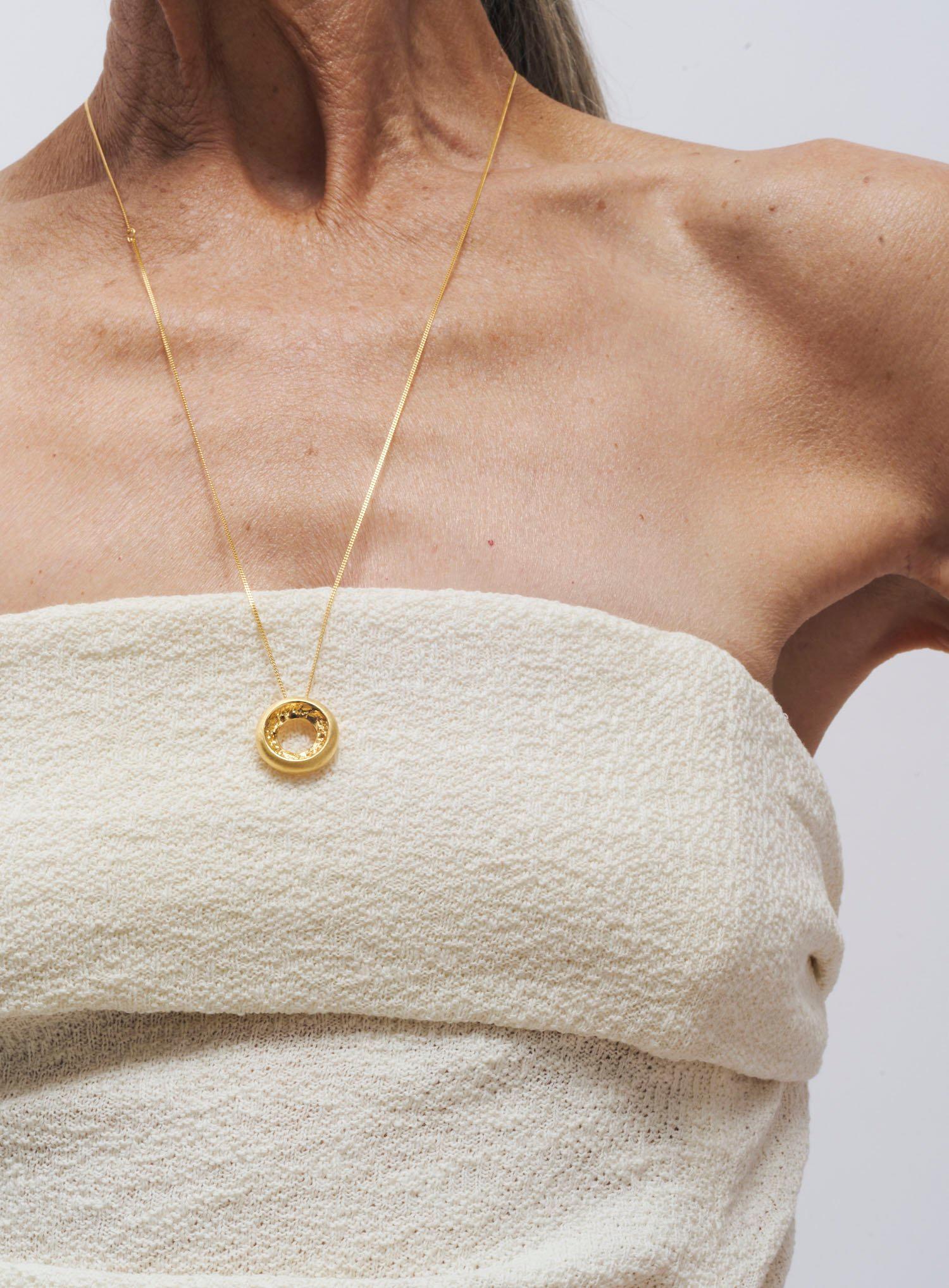 Yan Jiang Studio | Broken Edge - Donut Pendant S