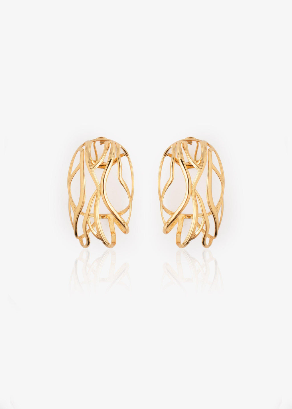 Yan Jiang Studio | Broken Fabric - Nest Earrings