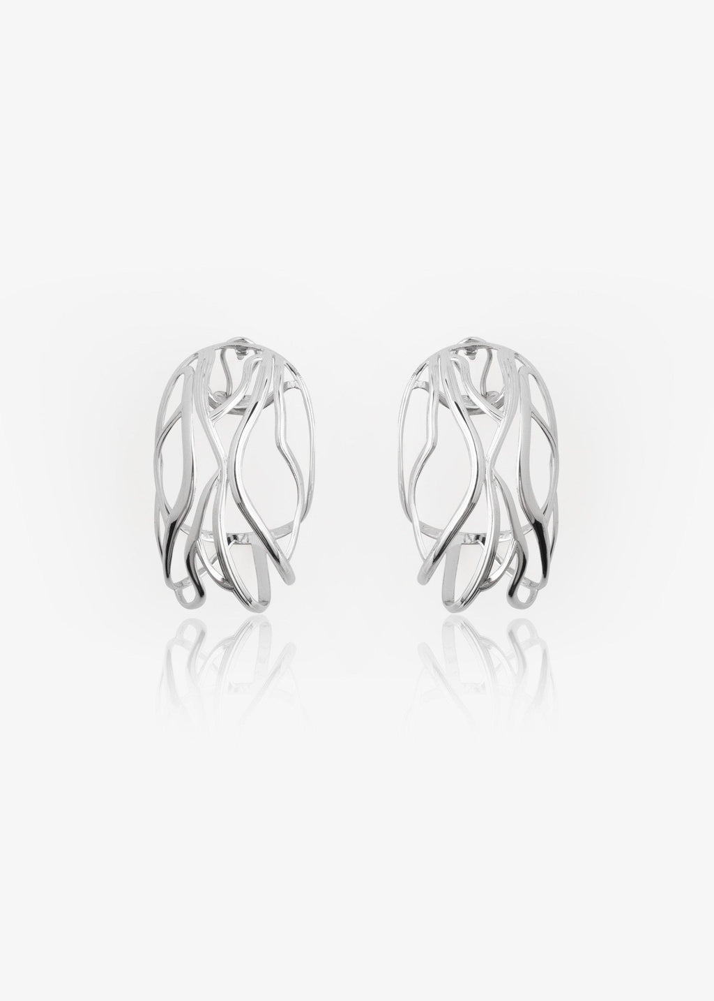 Yan Jiang Studio | Broken Fabric - Nest Earrings