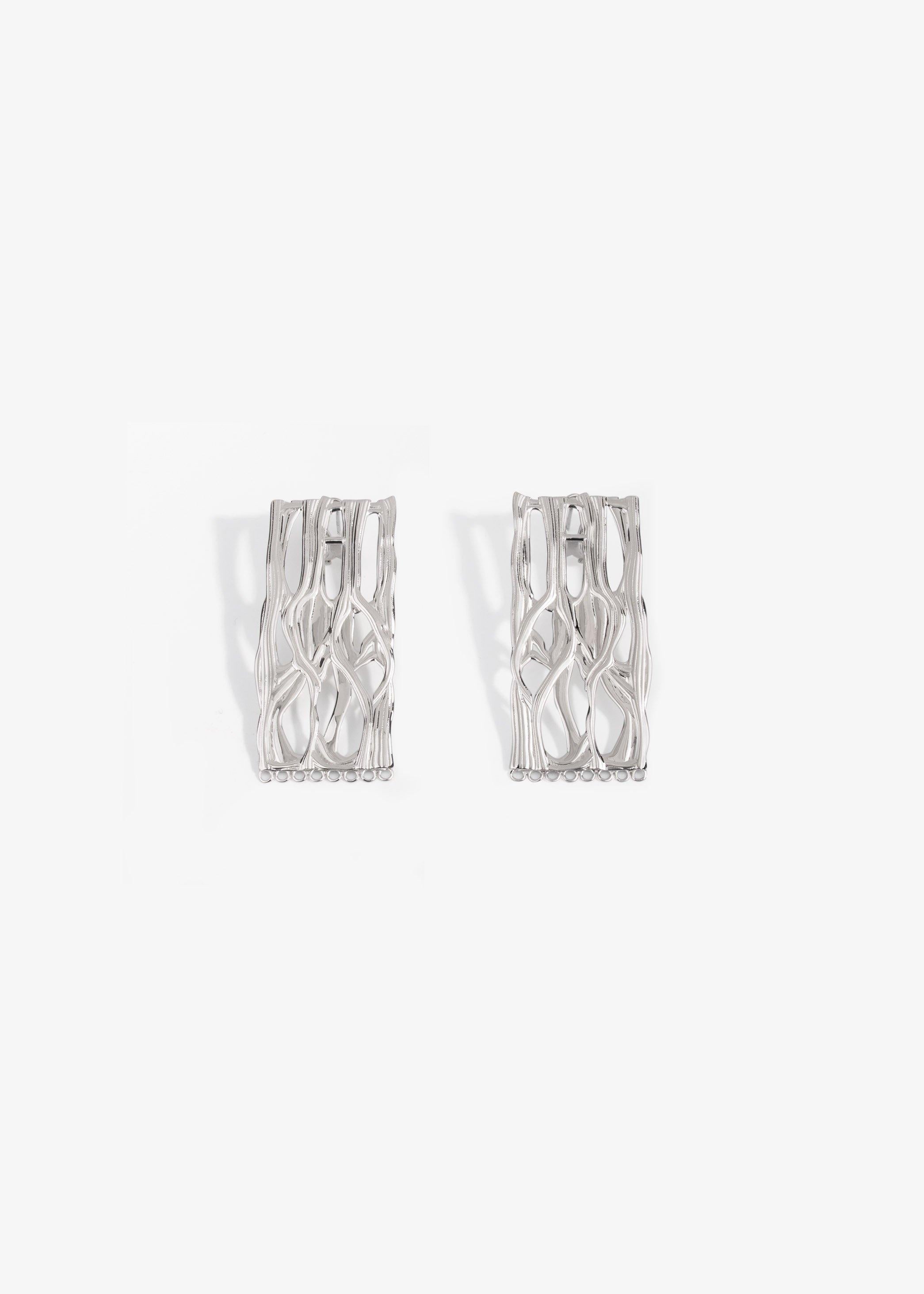 Yan Jiang Studio | Broken Fabric - Weaving Earrings
