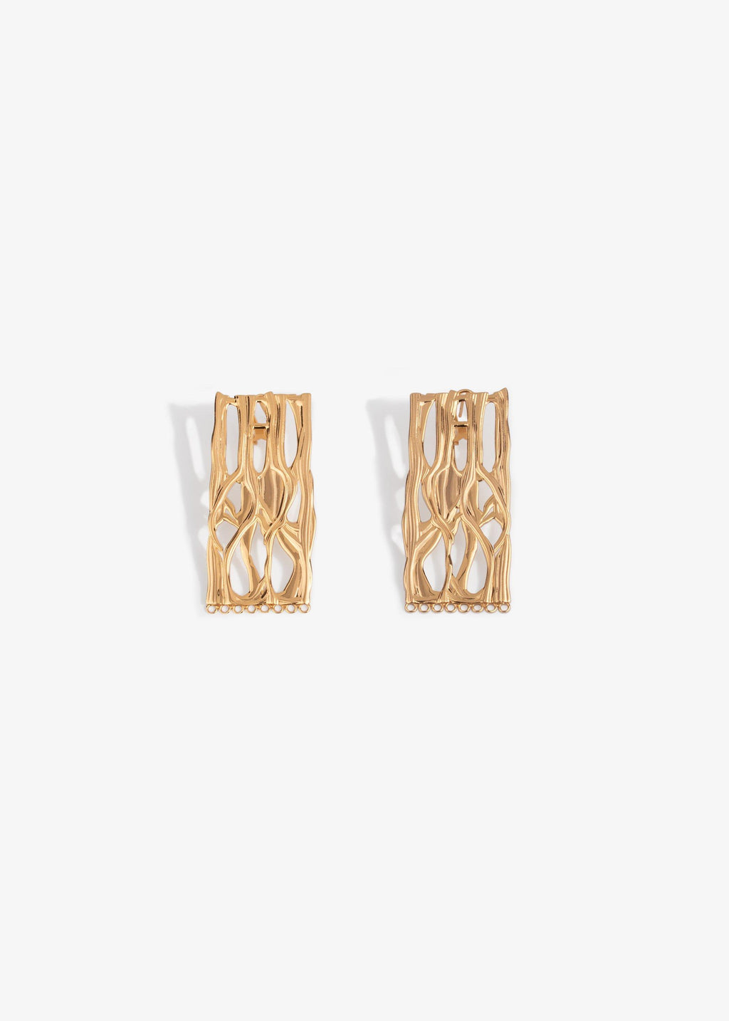 Yan Jiang Studio | Broken Fabric - Weaving Earrings