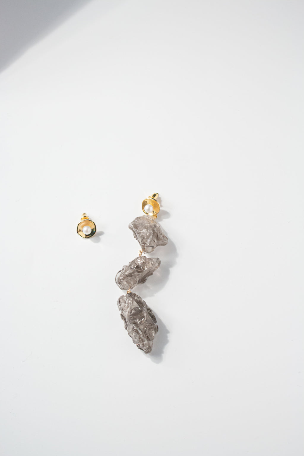 Yan Jiang Studio | Bubble Wrap  Drops Earrings (Silver)