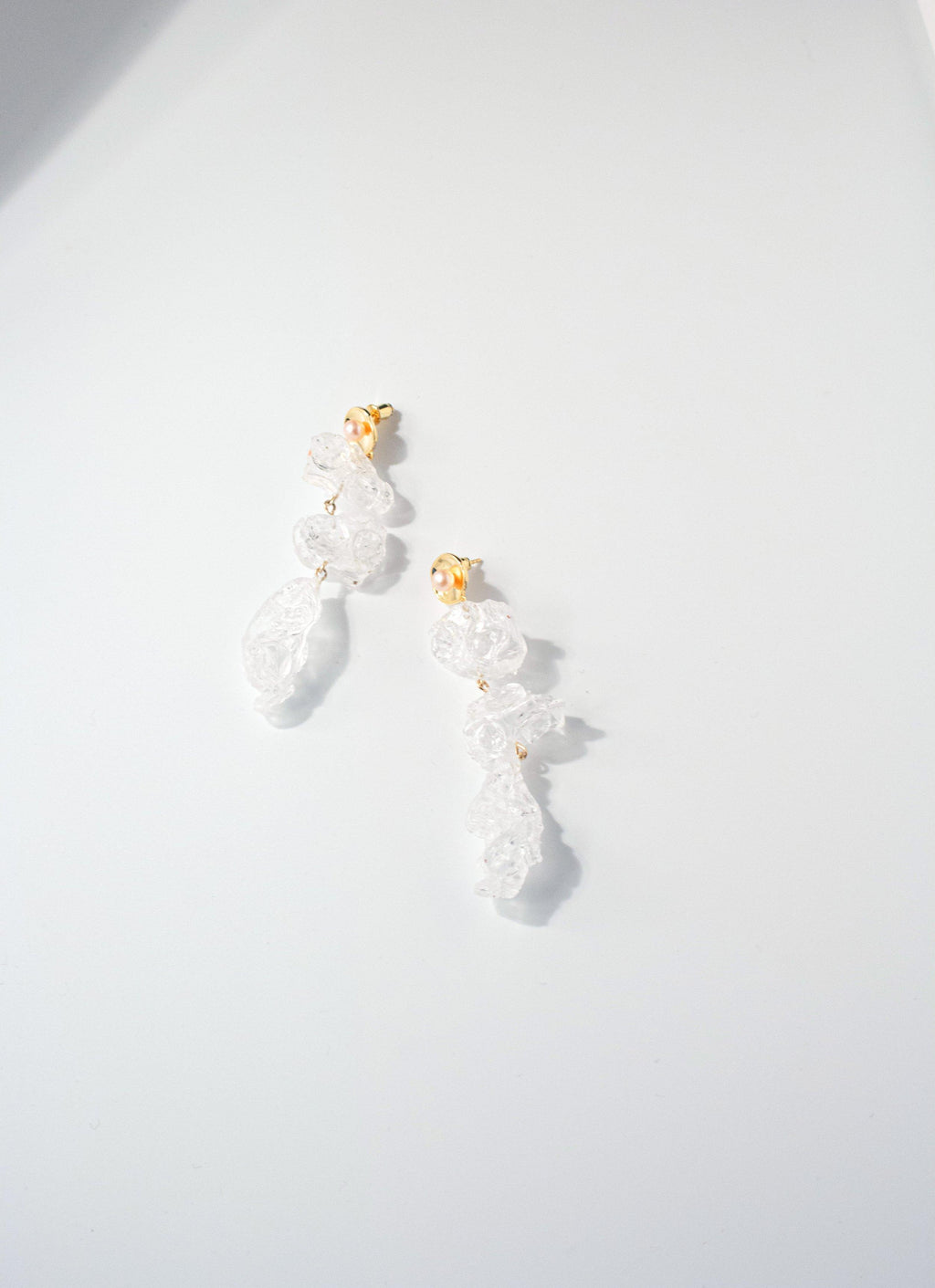 Yan Jiang Studio | Bubble Wrap  Drops Earrings (Silver)